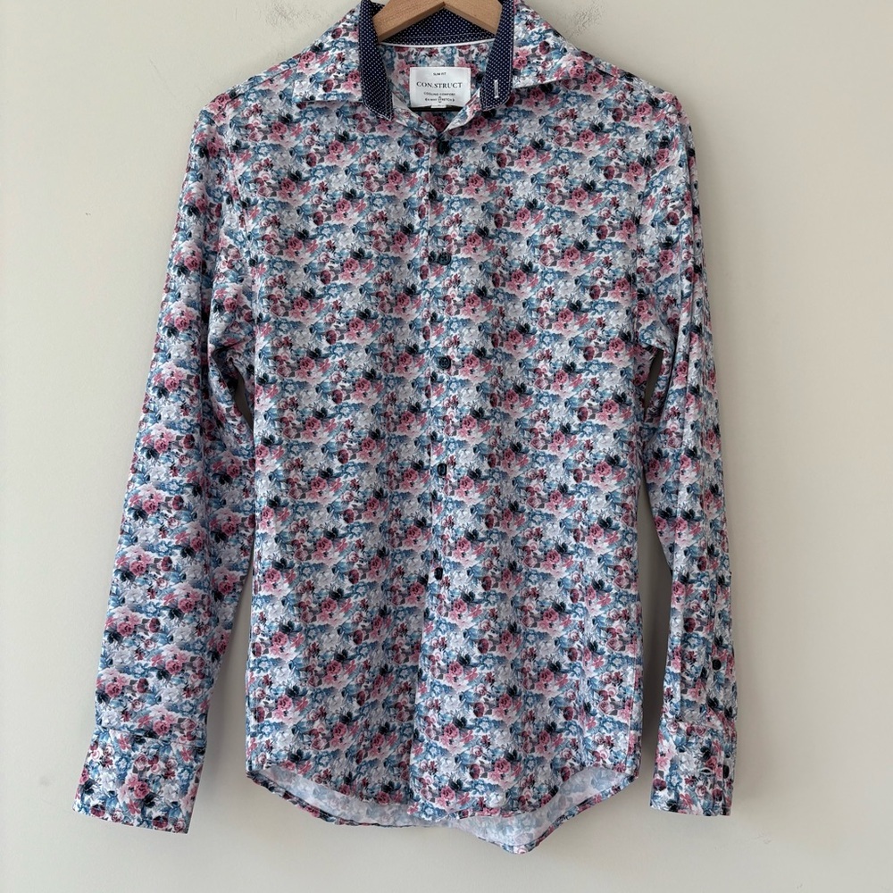 CON.STRUCT Men’s Floral Shirt